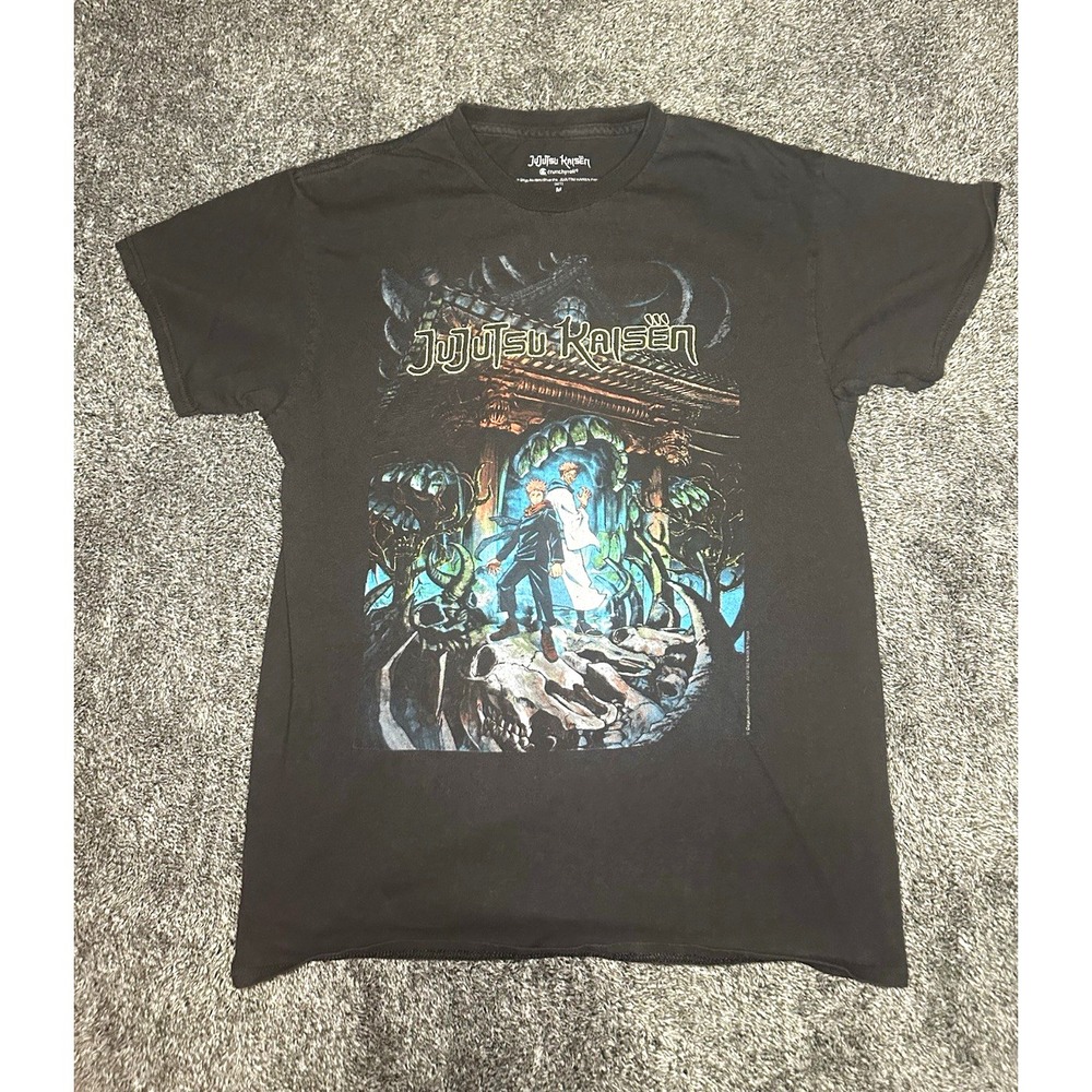 Jujutsu Kaisen Crunchyroll T Shirt Mens M Yuji Itadori Sukuna Anime Graphic